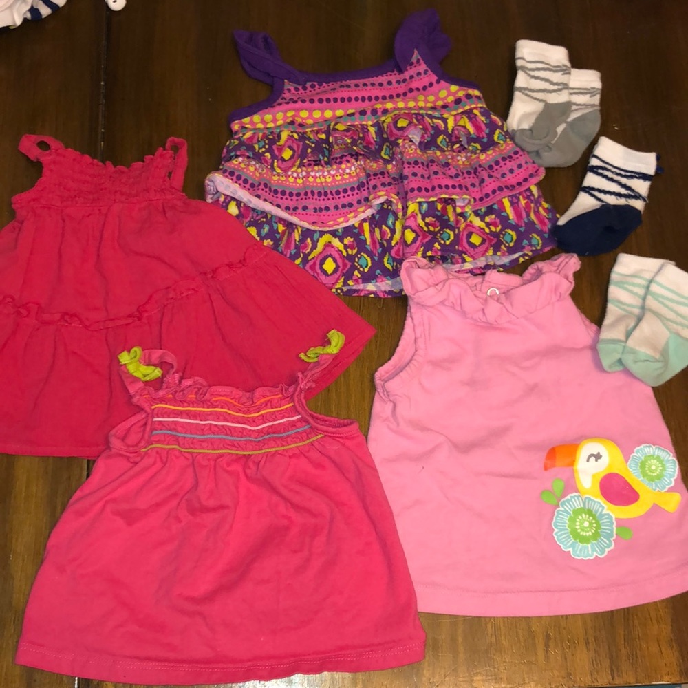 Baby girl 6-9 months clothes collection